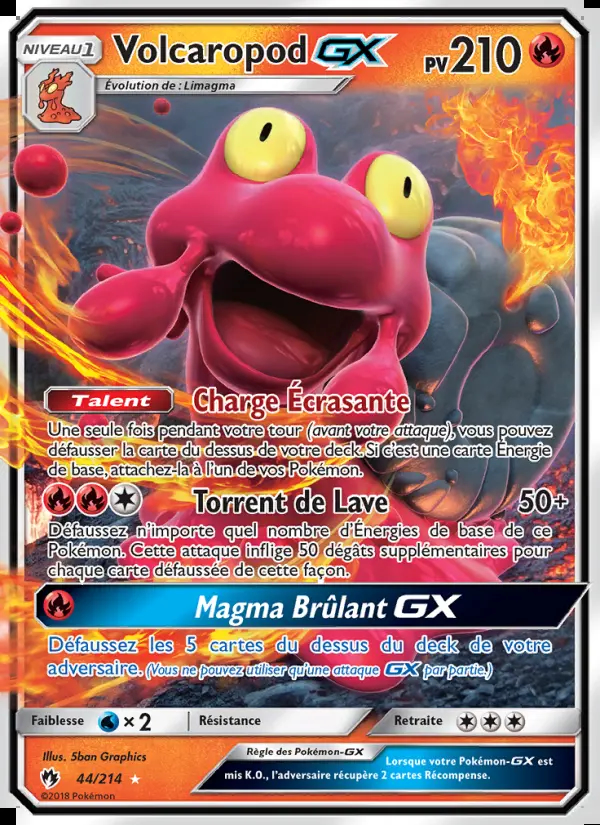 Image of the card Volcaropod GX