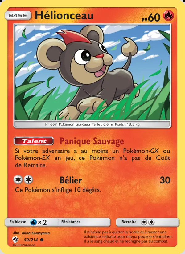 Image of the card Hélionceau