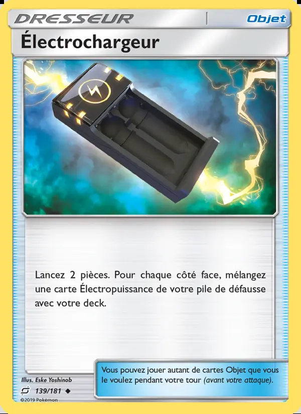 Image of the card Électrochargeur