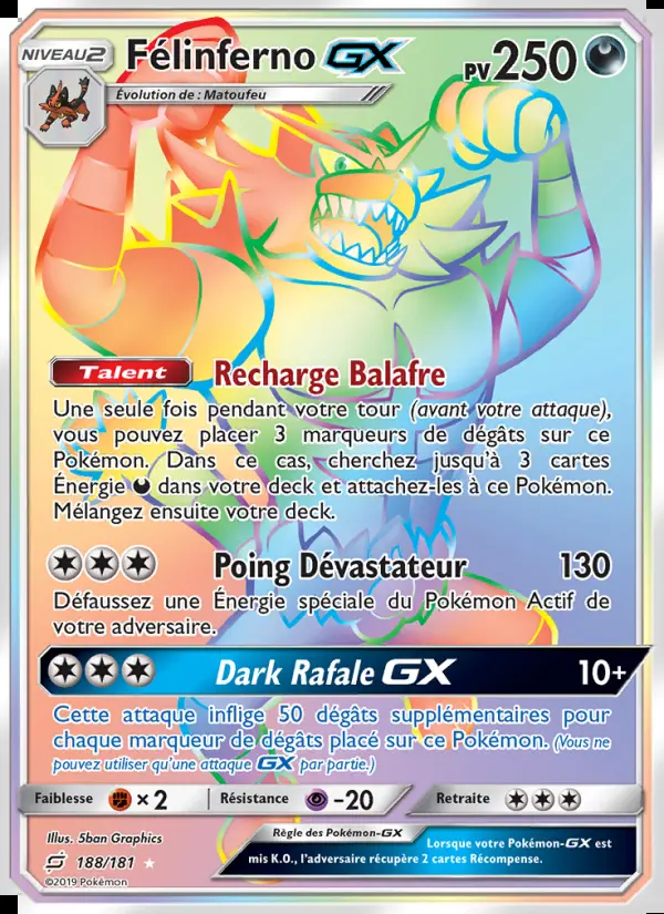 Image of the card Félinferno GX