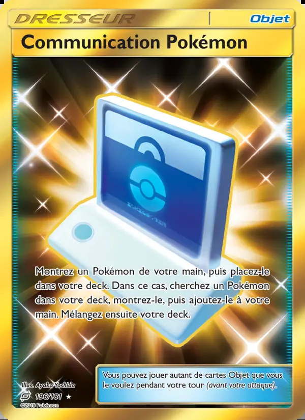 Image of the card Communication Pokémon