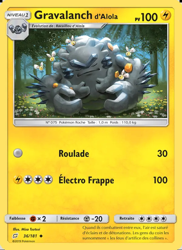 Image of the card Gravalanch d’Alola