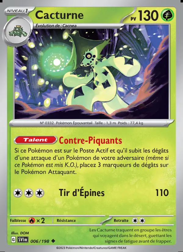 Image of the card Cacturne
