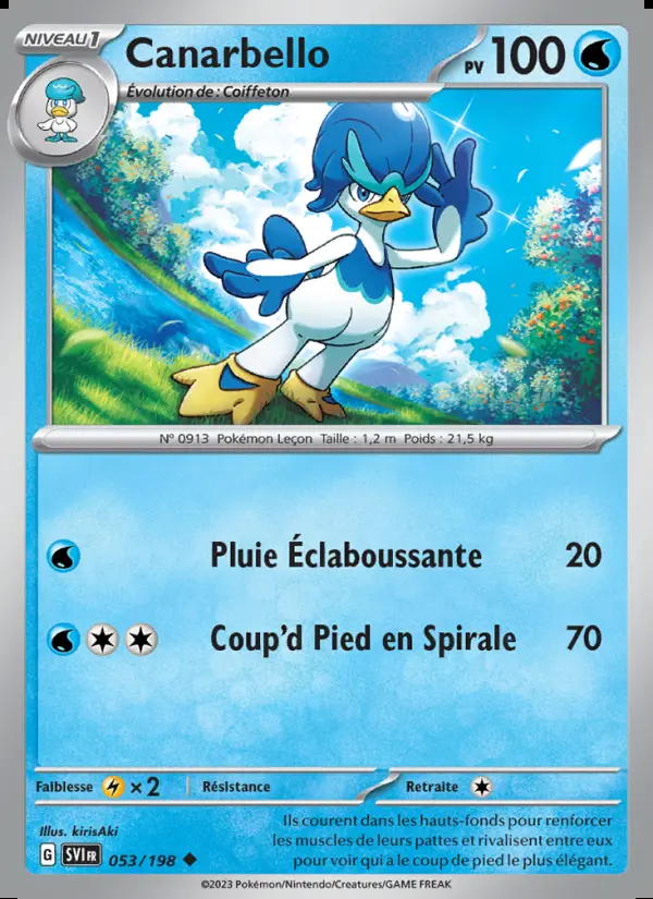 Image of the card Canarbello