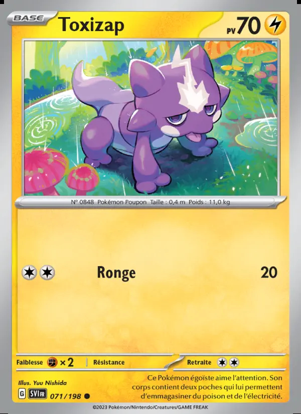 Image of the card Toxizap