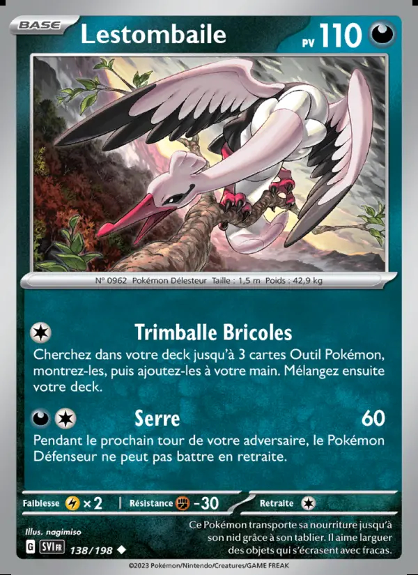 Image of the card Lestombaile