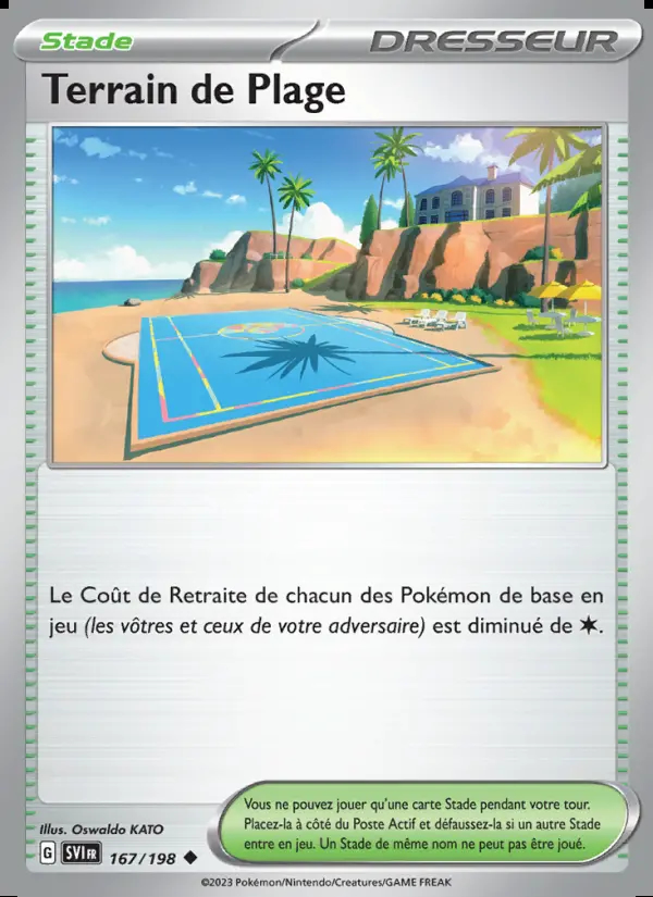 Image of the card Terrain de Plage