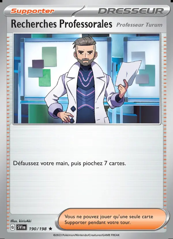 Image of the card Recherches Professorales