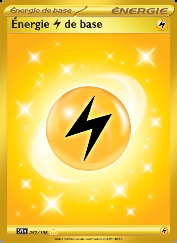 Image of the card Énergie Lightning de base