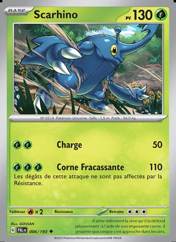 Image of the card Scarhino