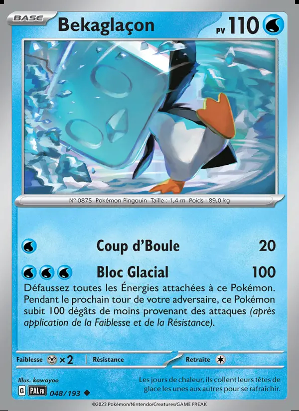 Image of the card Bekaglaçon