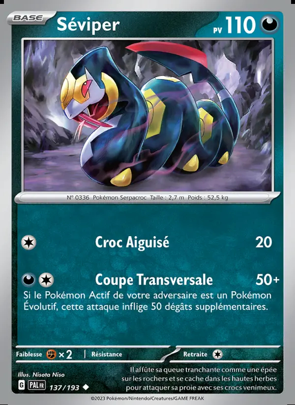 Image of the card Séviper