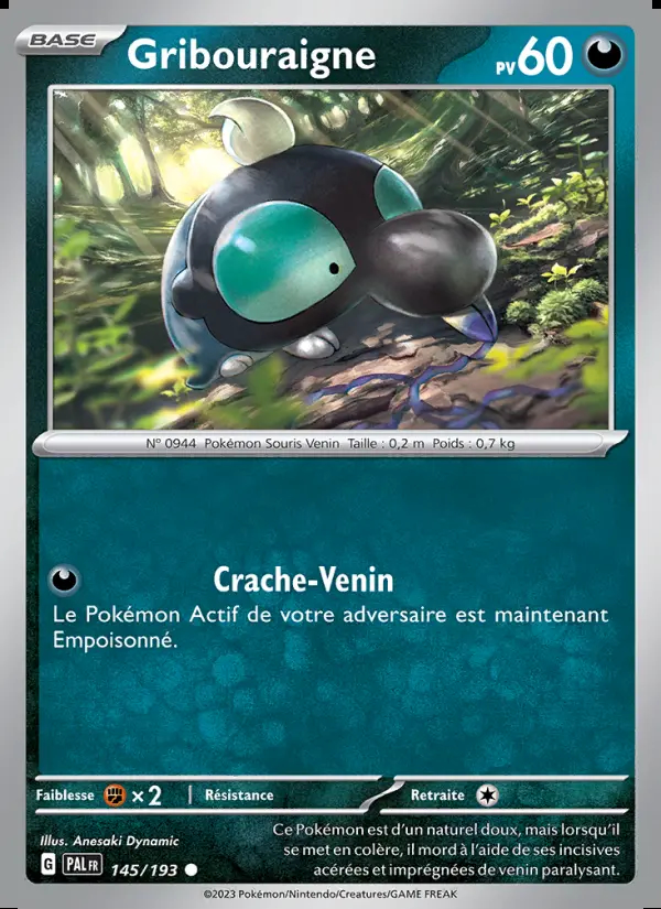 Image of the card Gribouraigne