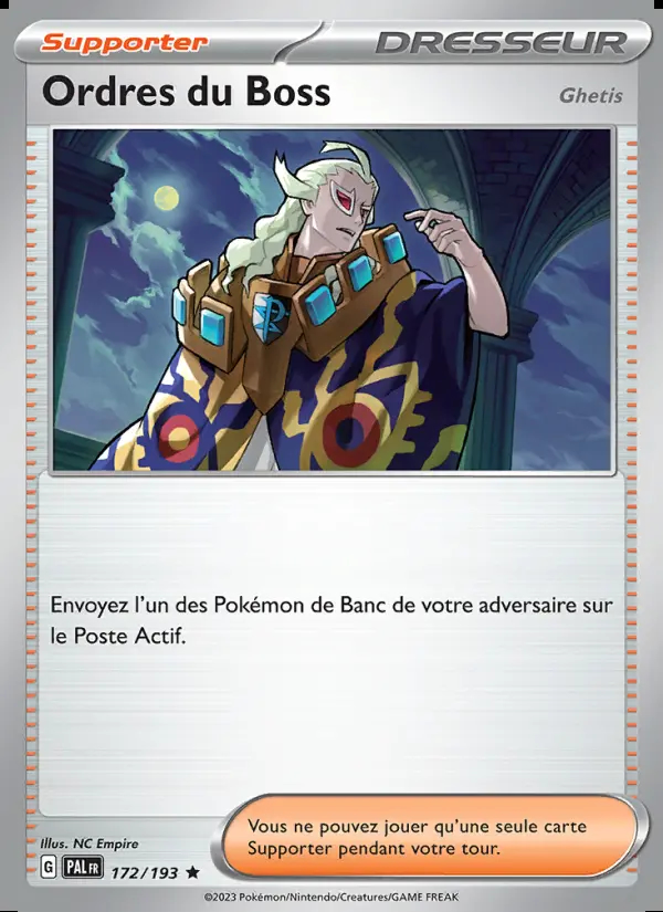 Image of the card Ordres du Boss