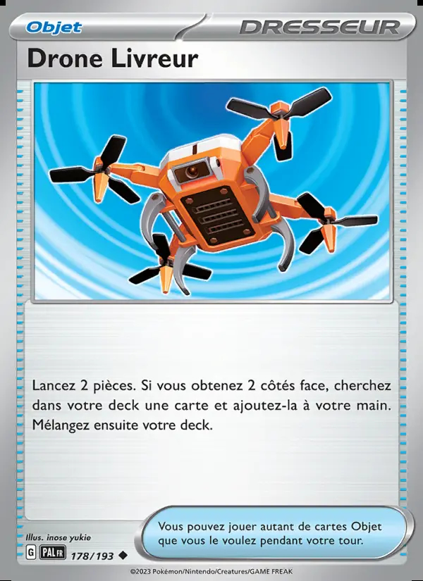 Image of the card Drone Livreur