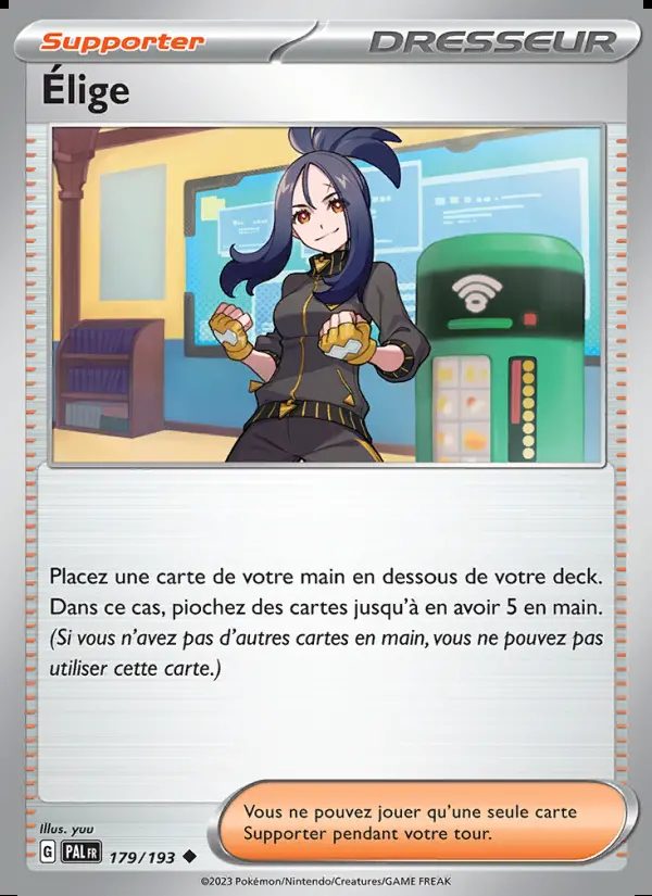 Image of the card Élige