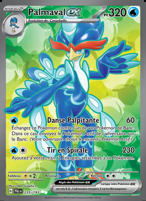 Image of the card Palmaval-ex