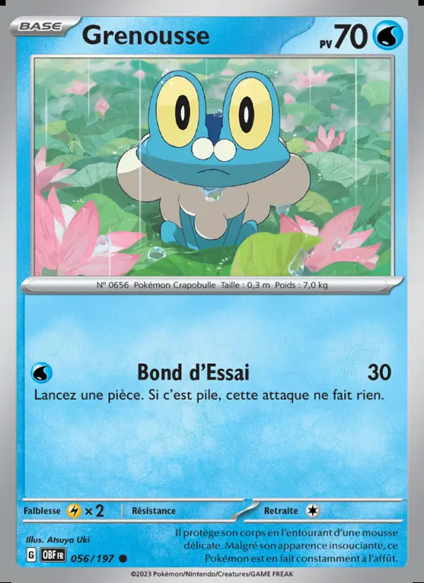 Image of the card Grenousse