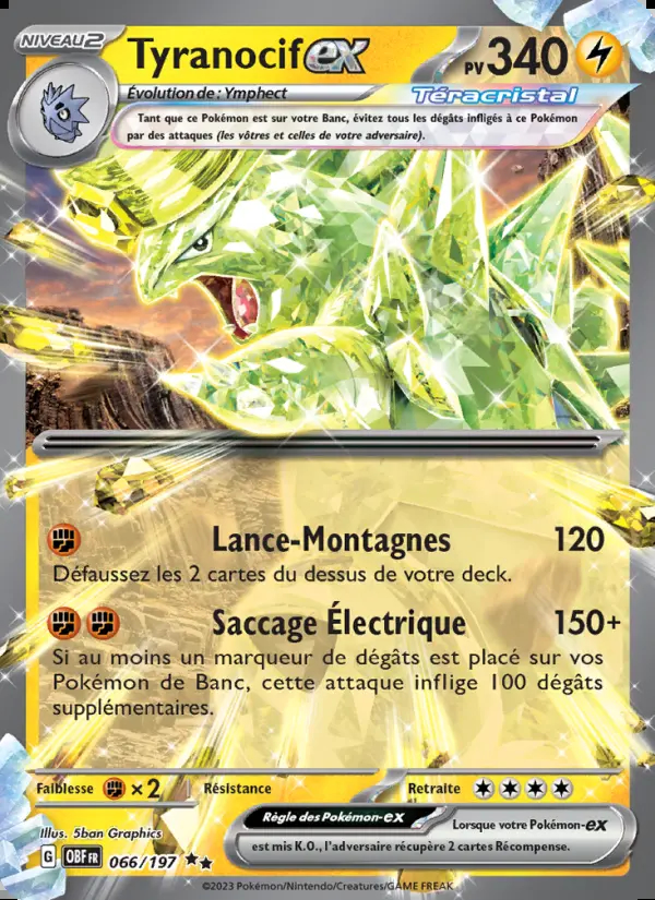 Image of the card Tyranocif-ex
