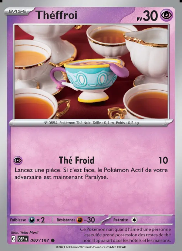 Image of the card Théffroi