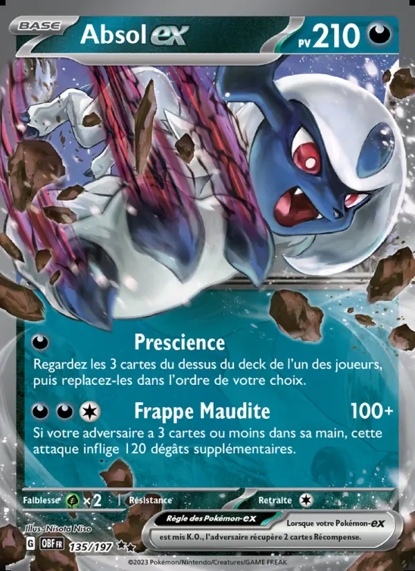 Image of the card Absol-ex