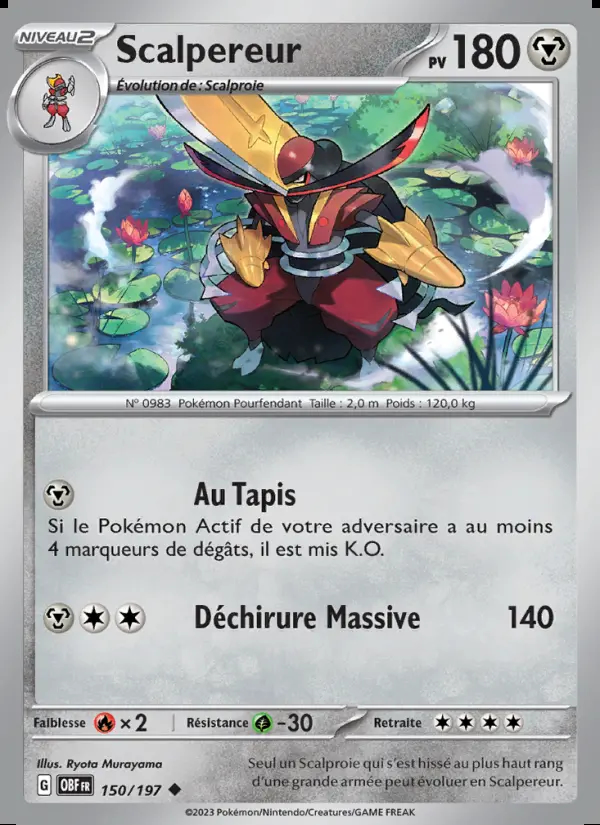 Image of the card Scalpereur