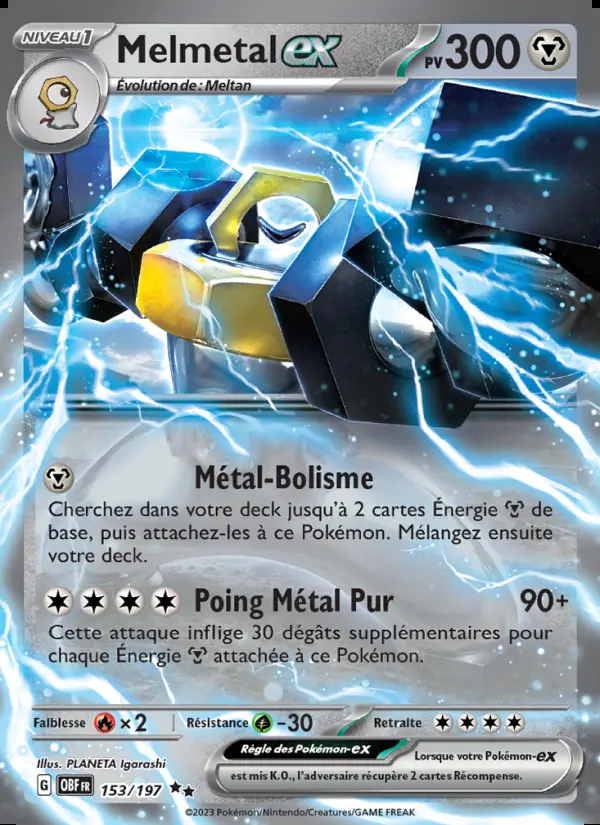 Image of the card Melmetal-ex