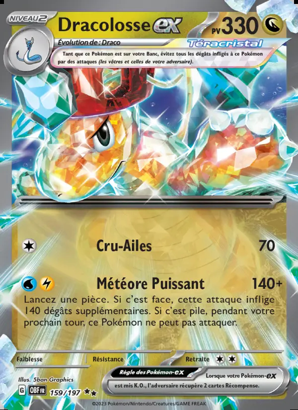 Image of the card Dracolosse-ex