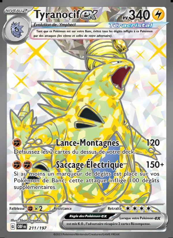 Image of the card Tyranocif-ex