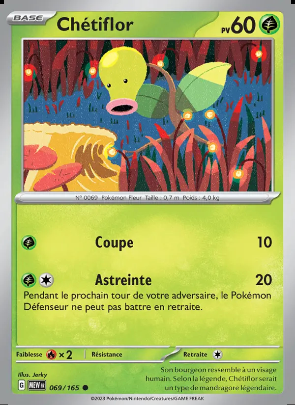 Image of the card Chétiflor
