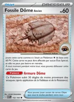 Image of the card Fossile Dôme Ancien