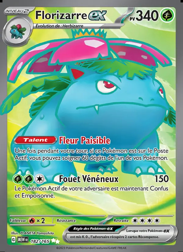 Image of the card Florizarre-ex