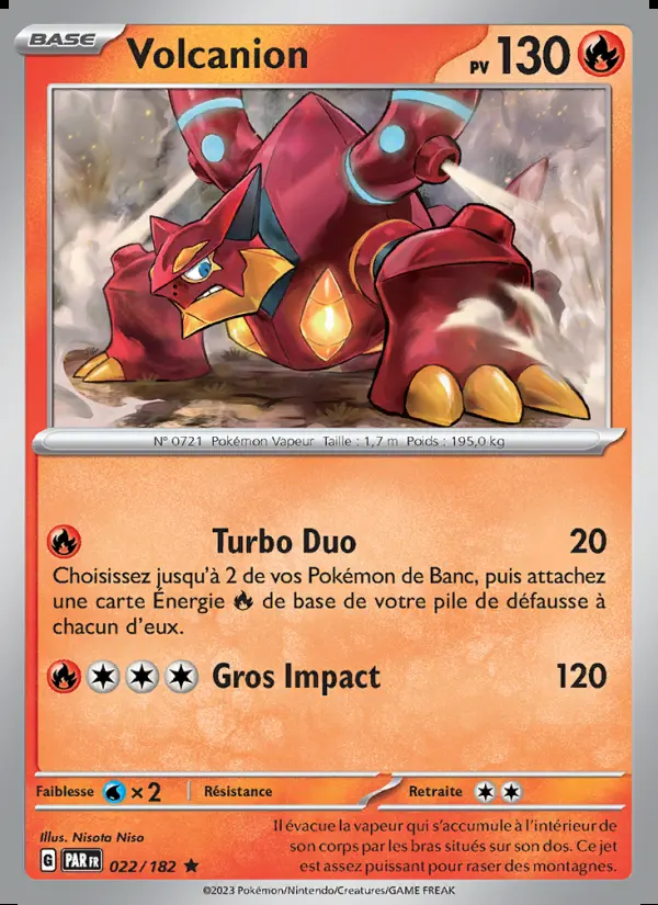 Image of the card Volcanion