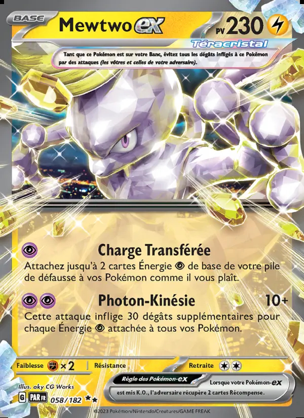 Image of the card Mewtwo-ex