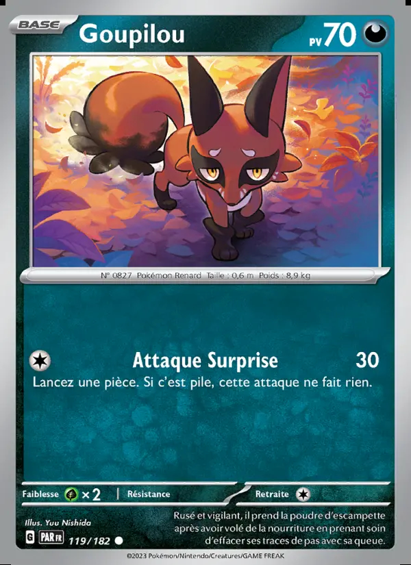 Image of the card Goupilou