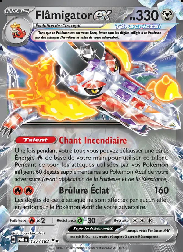 Image of the card Flâmigator-ex