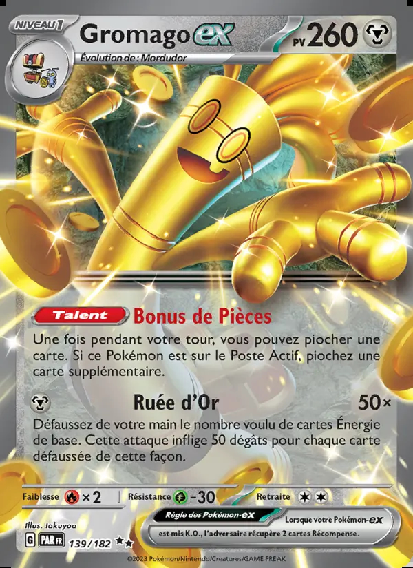 Image of the card Gromago-ex