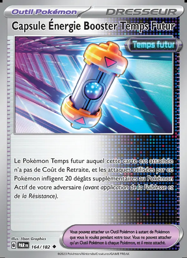 Image of the card Capsule Énergie Booster Temps Futur
