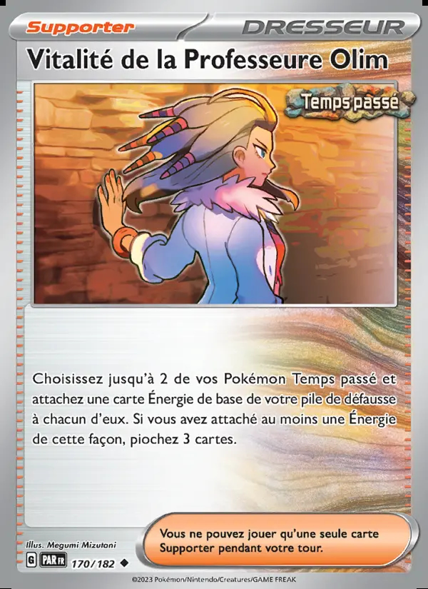 Image of the card Vitalité de la Professeure Olim