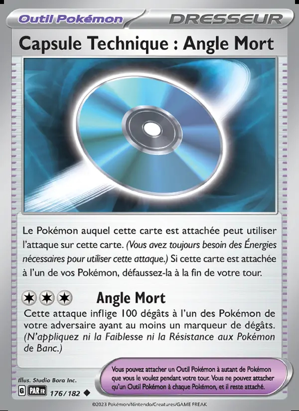 Image of the card Capsule Technique : Angle Mort