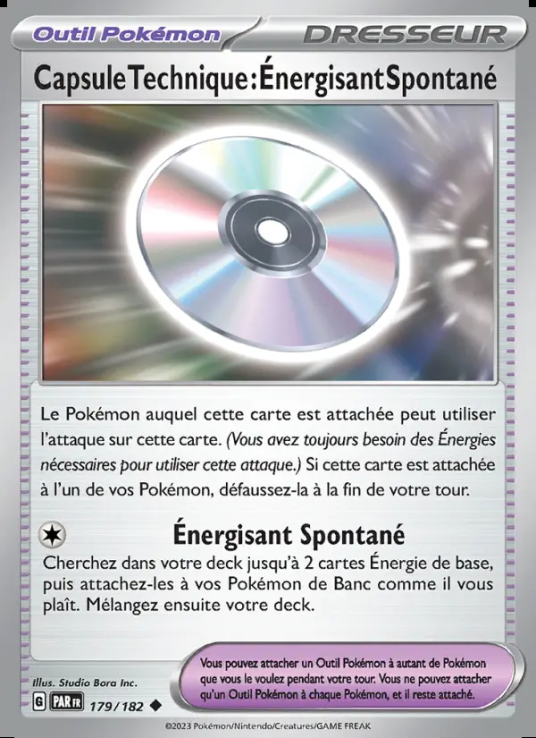 Image of the card Capsule Technique : Énergisant Spontané