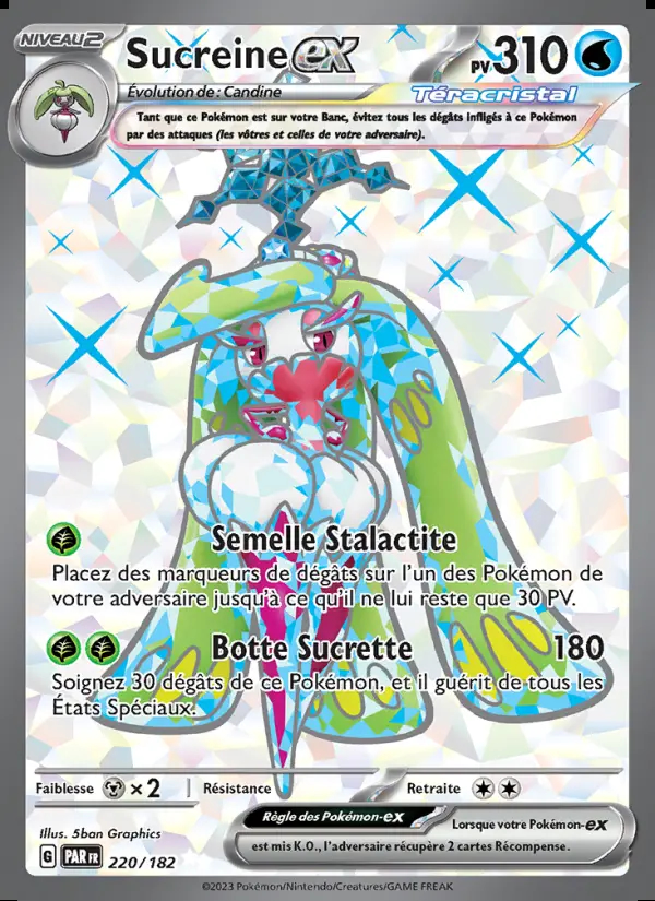 Image of the card Sucreine-ex