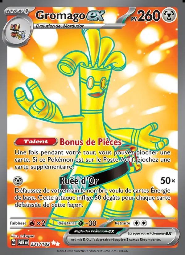 Image of the card Gromago-ex