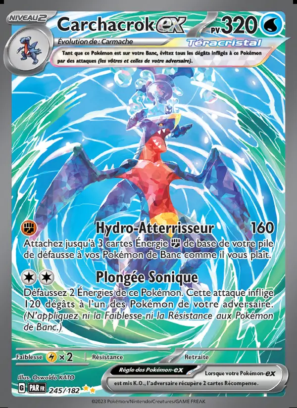 Image of the card Carchacrok-ex