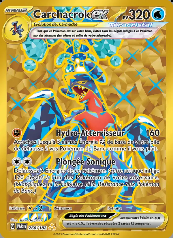 Image of the card Carchacrok-ex