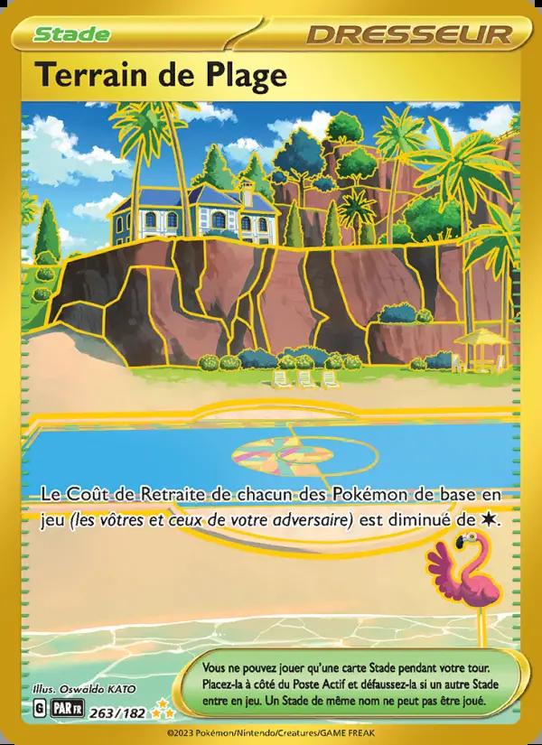 Image of the card Terrain de Plage