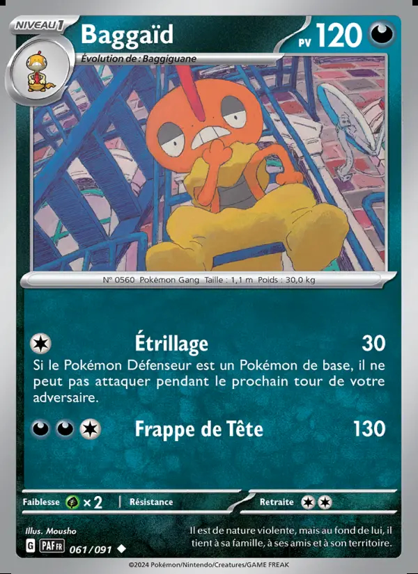 Image of the card Baggaïd