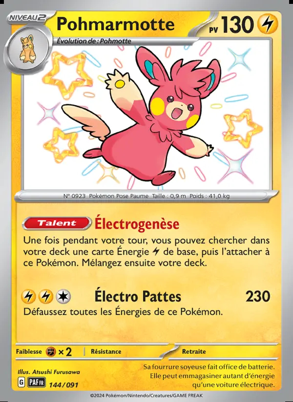 Image of the card Pohmarmotte