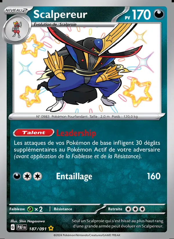 Image of the card Scalpereur