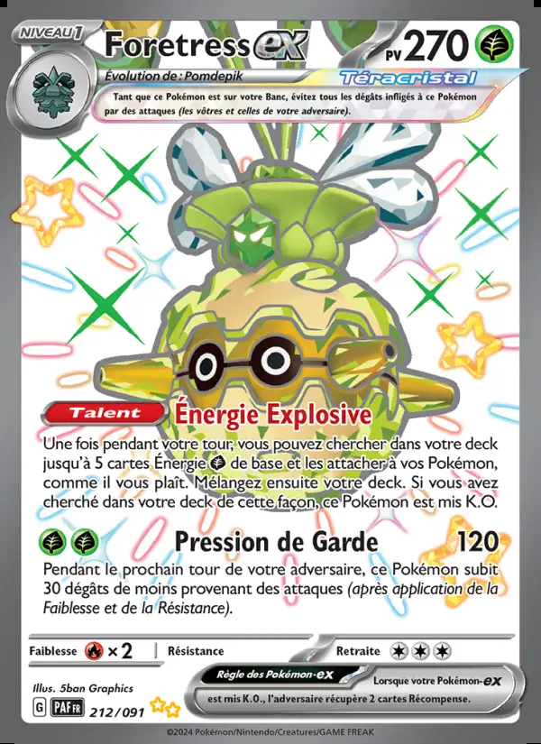 Image of the card Foretress-ex